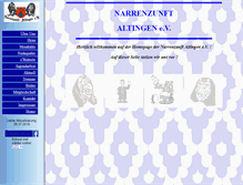 Tablet Screenshot of nz-altingen.de